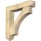 Ekena Millwork Westlake Arts and Crafts Rough Sawn Bracket w/ Offset Brace, Douglas Fir, 8"W x 40"D x 40"H BKT0806X40X40WTL03RDF - alternate 1